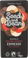 Seed & Bean Hořká čokoláda espresso bio 85 g