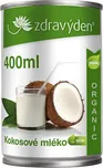 Zdravý den Kokosové mléko bio 400 ml