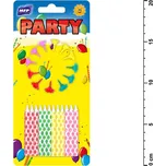 MFP Dortové svíčky barevné 24 ks +12ks…