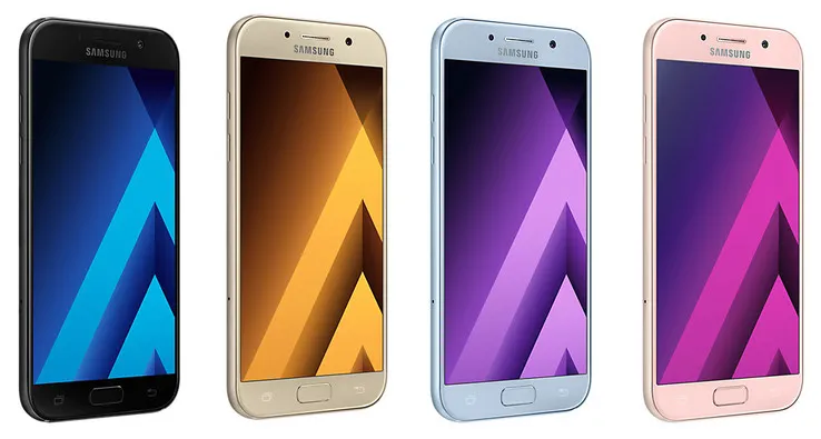 Barevné varianty Samsung Galaxy A5 2017