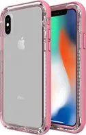 LifeProof Next pro iPhone X průhledné/růžové