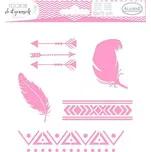 AladinE Šablona 15 x 15 cm etno