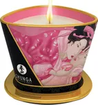Shunga masážní svíčka růže 170 ml
