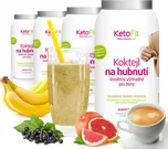 KetoFit Proteinové koktejly 4x 1,26 kg