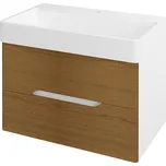 Sapho Mediena MD082 bílá mat/dub natural