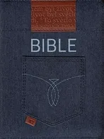 Bible: Český ekumenický překlad s DTK (2016, malá, zip, Jeans)