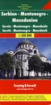Automapa: Srbsko, Černá Hora, Makedonie…