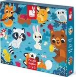 Janod Hmatové Puzzle Lesní zvířátka 20…