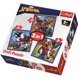 Trefl Spiderman 3v1 20, 36, 50 dílků