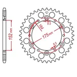JT Sprockets JTR 727.14.89