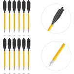 inSPORTline Ivson hliníkové šípy 12 ks