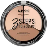 NYX 3 Steps To Sculpt rozjasňující a…
