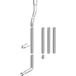 Slovarm 620876 splachovací trubky k…