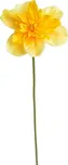 Umělý plnokvětý narcis 43 cm