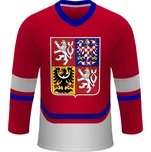 Fansport ADH108 hokejový dres ČR červený