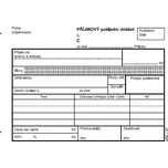 mSk 47 příjmový pokladní doklad A6 2 x…