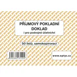Optys 1314 příjmový doklad A6 50 listů