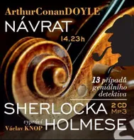 Návrat Sherlocka Holmese - Arthur Conan Doyle (čte Václav Knop) [CDmp3]