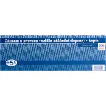 mSk 321 záznam o provozu vozidla…