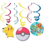 Amscan Závěsné spirály Pokémon 6 ks