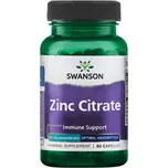 Swanson Zinc Citrate 50 mg 60 cps.