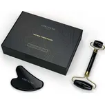 CBD Star Gua Sha & Face Roller černý