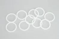 Holar Kroužek na záclony 34 mm 10 ks bílý plastový