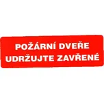 Magg 120197 požární dveře udržujte…