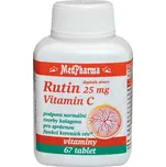 MedPharma Rutin 25 mg + vitamin C 67…