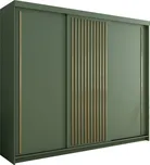 Green šatní skříň 250 x 216 x 62 cm…