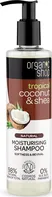 Organic Shop Moisturising tropický kokosový hydratační šampon s bambuckým máslem 280 ml