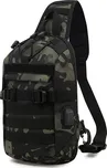 Lifestyle Column Camuflage černý/zelený