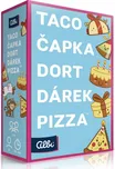 Albi Taco, čapka, dort, dárek, pizza