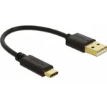 Delock USB-C 15 cm černý