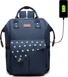 Kono Přebalovací batoh na kočárek s USB…
