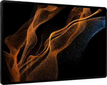 pohled ze strany tabletu Samsung Galaxy Tab S8 Ultra černý
