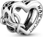 PANDORA Love You Mum 798825C00