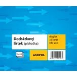 Asopol 080400 Docházkový lístek 18 x…