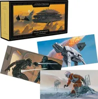 Chronicle Books Star Wars Předprodukční ilustrace panoramatických pohlednic 100 ks