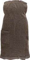 Rento Dámský saunový kilt 85 x 145 cm hnědý