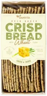 Danvita Crisp Bread Wheat with Cheese and Chives 130 g
