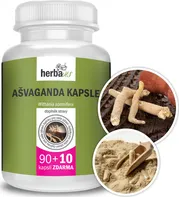 Herbavis Ašvaganda kapsle 380 mg 100 cps.