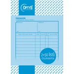 Optys 1041 paragon číslovaný A6 2x 50…