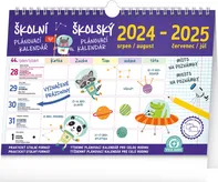 Presco Group Školní plánovací kalendář s háčkem 2025