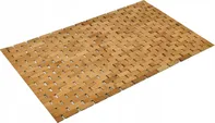 GOC Koupelnová rohož bambusová 80 x 50 cm hnědá