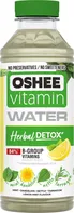 Oshee Vitamin Water Detox & Herbal estragon/máta/pampeliška/kopřiva 555 ml
