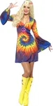 Smiffys Dámský kostým Hippie batikované…