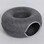 Donut kočičí tunelový pelíšek 50 cm