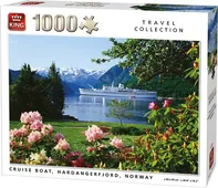 King Puzzles Travel Collection Hardangerfjord Norsko 1000 dílků