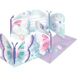 Amscan Party pozvánky motýlci 8 ks